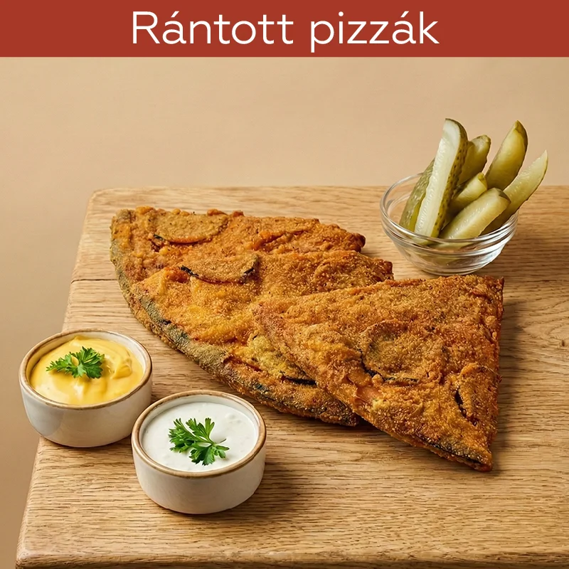 Rántott pizzák